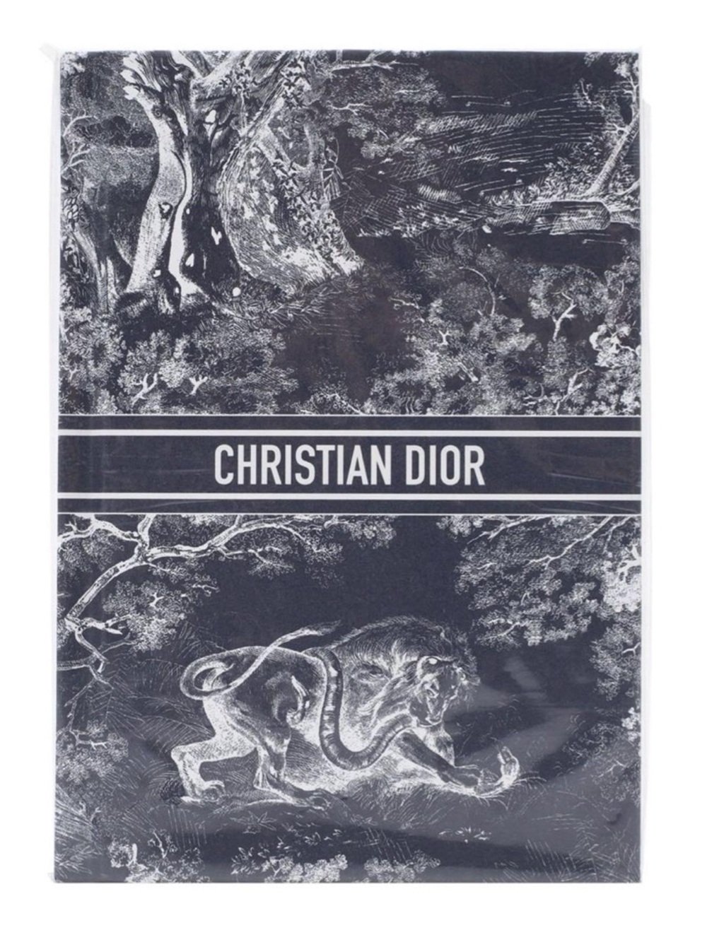 New Dior jungle blue notebook